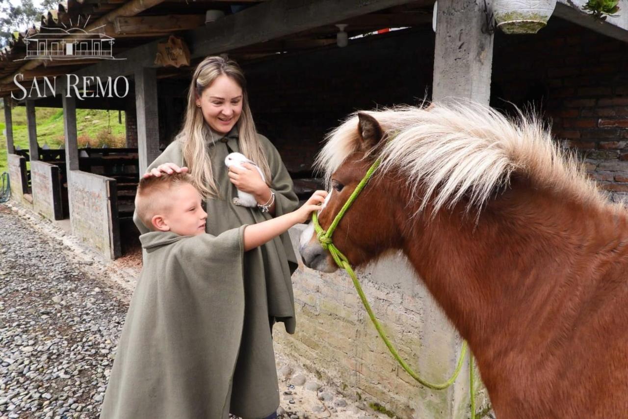 Hotel Rural San Remo Santa Rosa de Cabal Zewnętrze zdjęcie